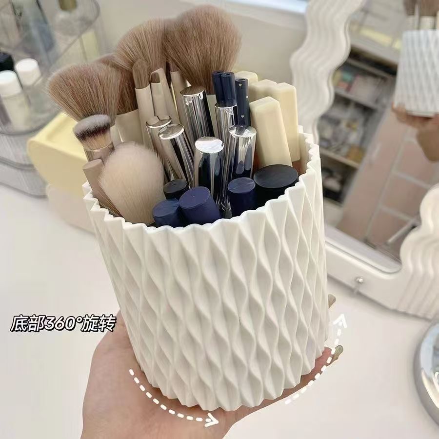 Beauty Kiss Makeup - 360 ° Contenitore Rotante per Trucchi,