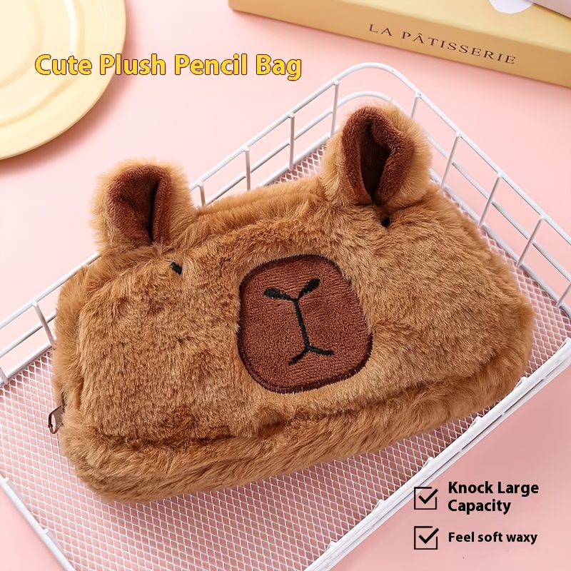 Beauty Preservation Makeup Bag - Astuccio in Peluche a Forma di