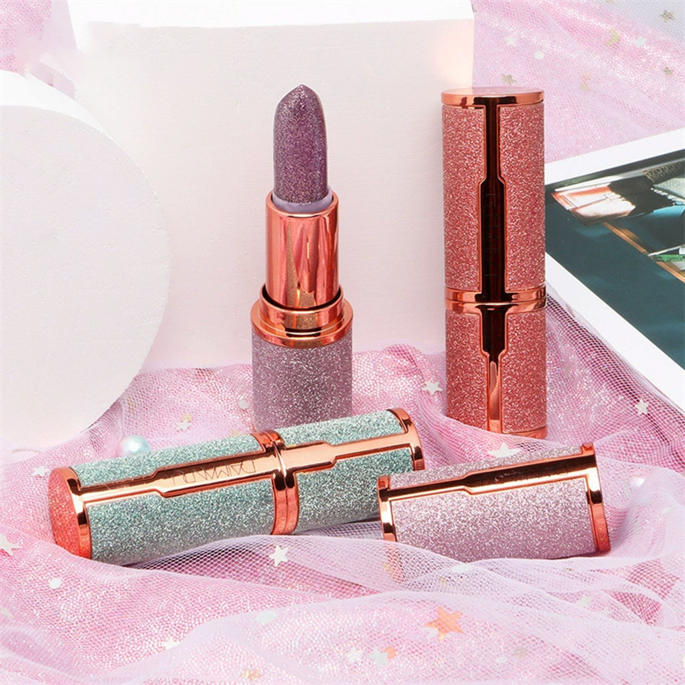 Beauty Kiss Makeup - Rossetto Glitterato Cambia Colore in Base