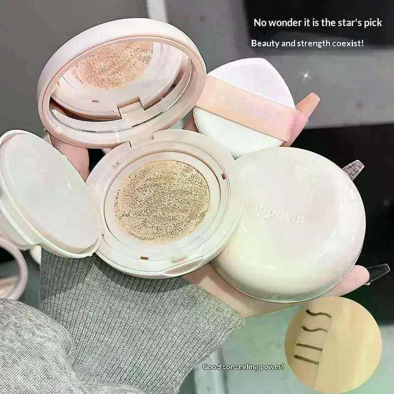 Concealer Full Coverage - Cappuvini Air Cushion BB Cream Idratante