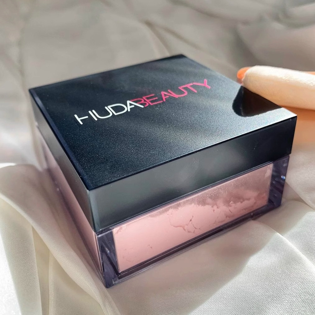 Huda Beauty Makeup Mini Kit - Huda Easy Bake Cipria fissante in