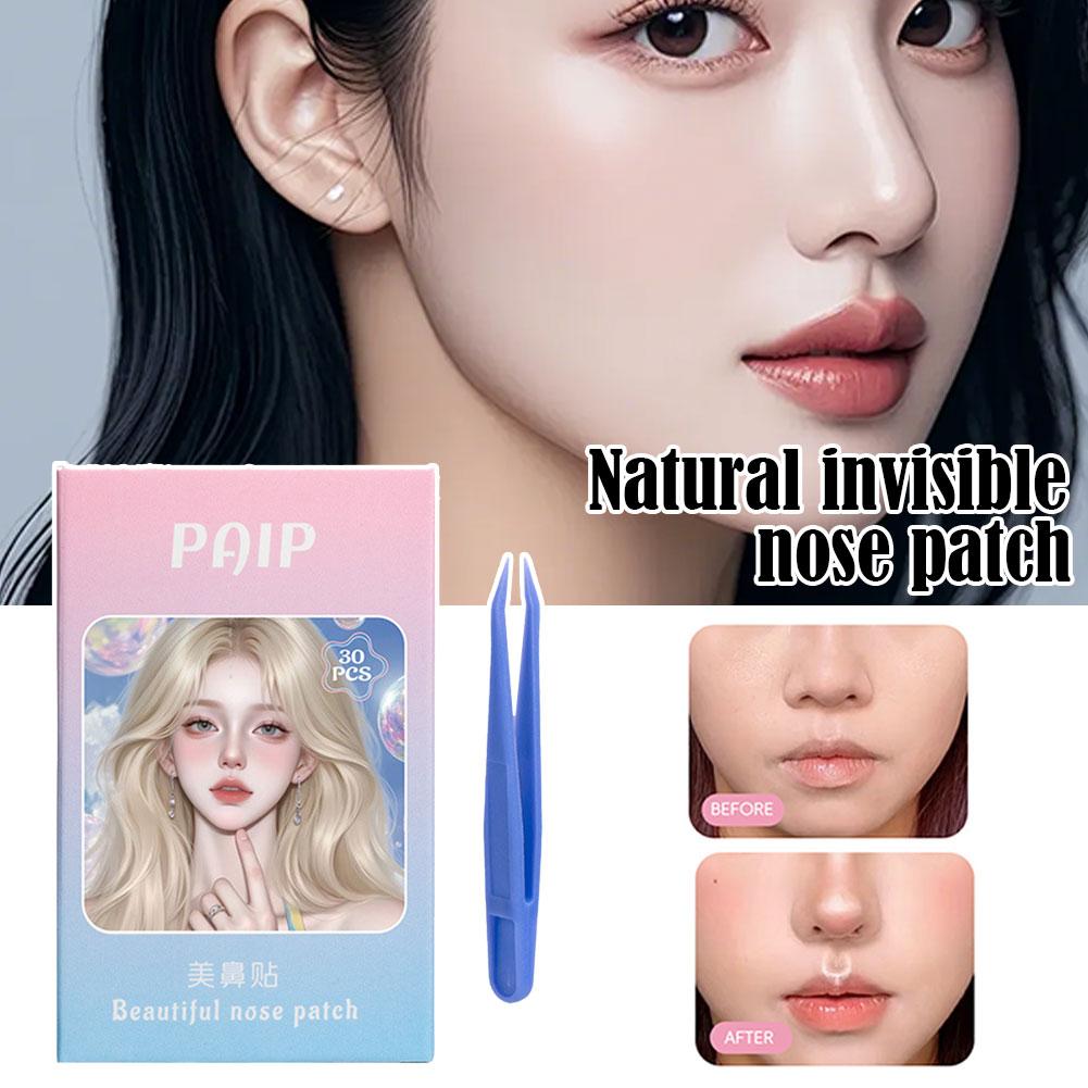 J Beauty Makeup - 30 cerotti strisce nasali trasparenti per