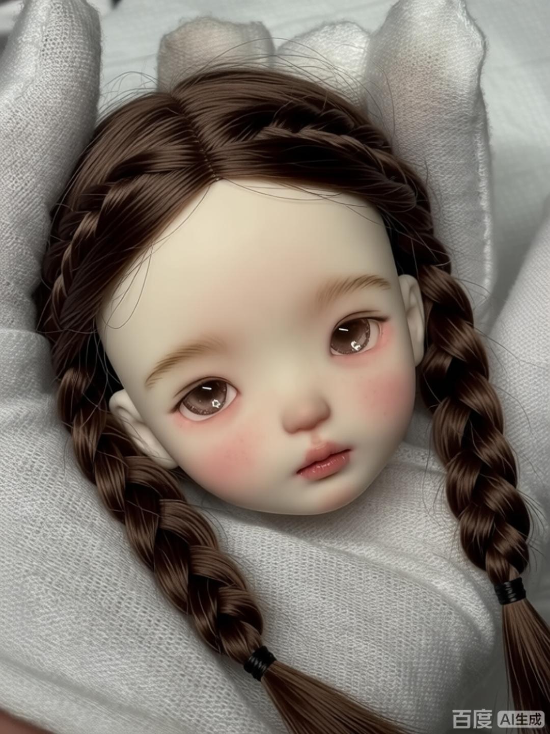Beauty Makeup For Girl - Testa di Bambola BJD in Scala