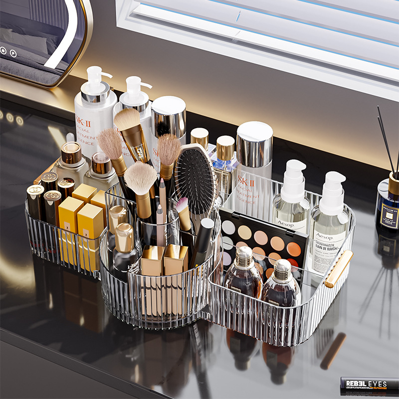 Beauty Kiss Makeup - Nuovo 360 ° Porta pennelli per