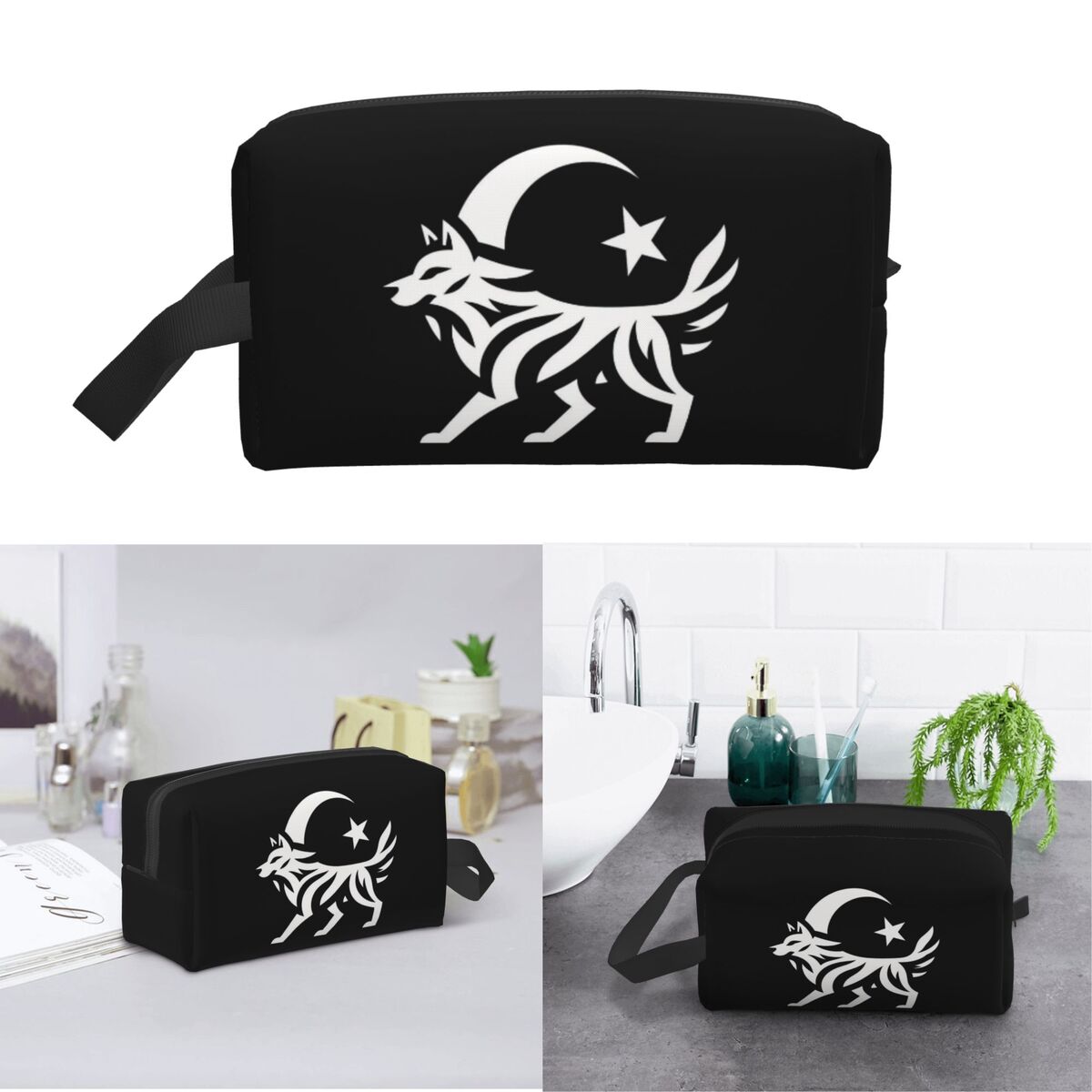 Borsa per il trucco con logo B - Beauty Makeup Songs recensione e prezzo