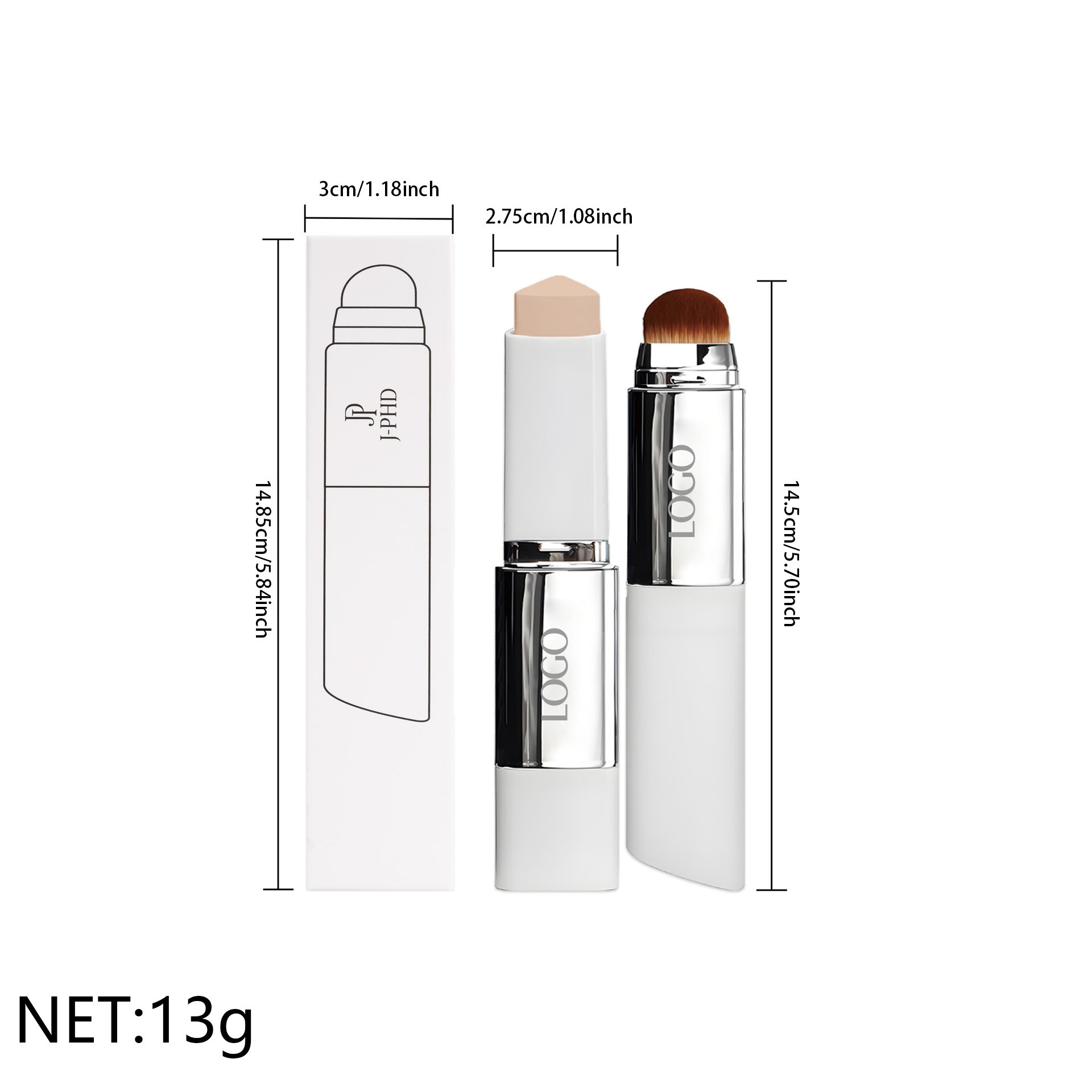 Stick per fondotinta con testi - J Beauty Makeup recensione e prezzo