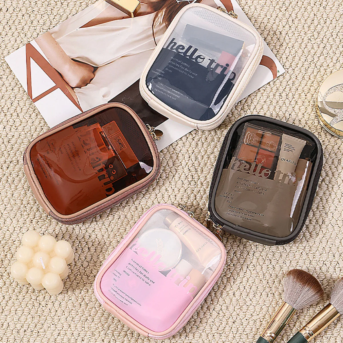 Borsa Cosmetica Trasparente Po - Beauty Kiss Makeup recensione e prezzo