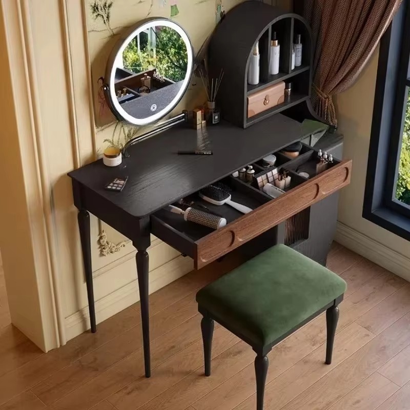 Tavolo da Trucco Nero Italiano - Beauty Makeup Vanity Set recensione e prezzo
