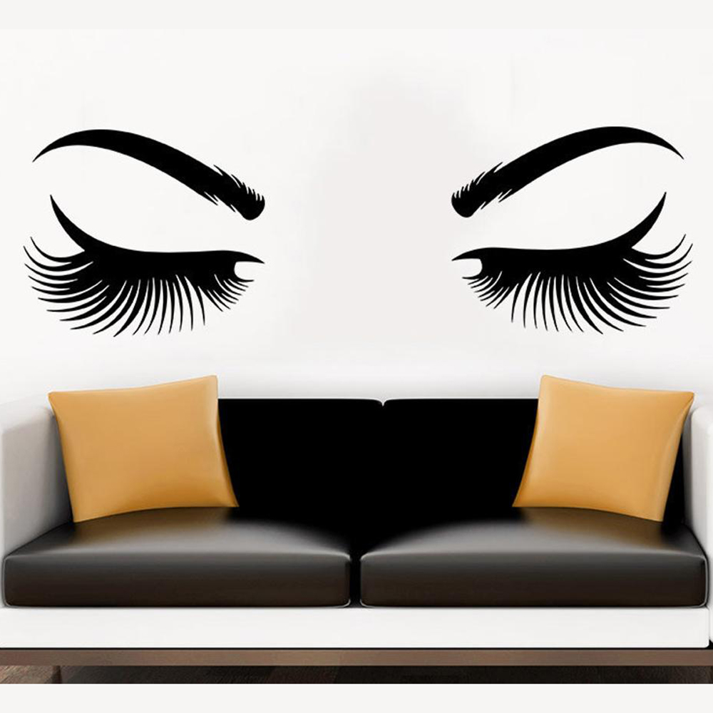 Adesivo murale occhi adesivo i - Makeup Master Beauty Salon recensione e prezzo